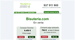 Desktop Screenshot of bisuteria.com